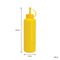 REGENT ROUND PLASTIC SAUCE BOTTLE YELLOW 6 PACK, (500ML)