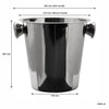 BAR BUTLER ICE BUCKET WITH KNOB HANDLES ST STEEL, 4L