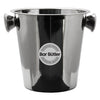 BAR BUTLER ICE BUCKET WITH KNOB HANDLES ST STEEL, 4L
