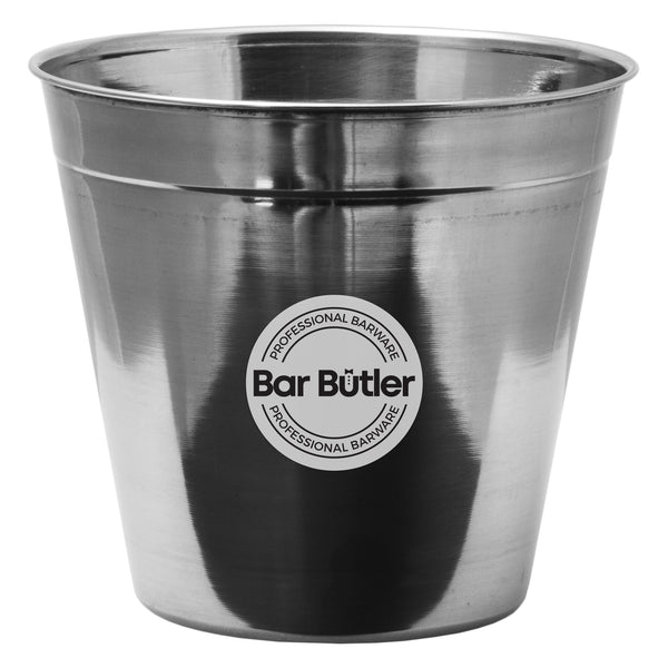 BAR BUTLER ICE BUCKET WITHOUT HANDLES ST STEEL, 1LT
