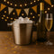 BAR BUTLER ICE BUCKET WITH KNOB HANDLES ST STEEL, 1LT