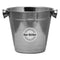 BAR BUTLER ICE BUCKET WITH KNOB HANDLES ST STEEL, 1LT