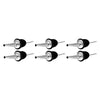 BAR BUTLER FREE FLOW POURERS ST STEEL 6PK