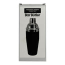 BAR BUTLER COCKTAIL SHAKER SOFT TOUCH FINISH BLACK, 750ML