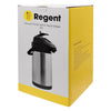 REGENT VACUUM AIRPOT DOUBLE WALL PUMP ACTION ST STEEL, (3LT)
