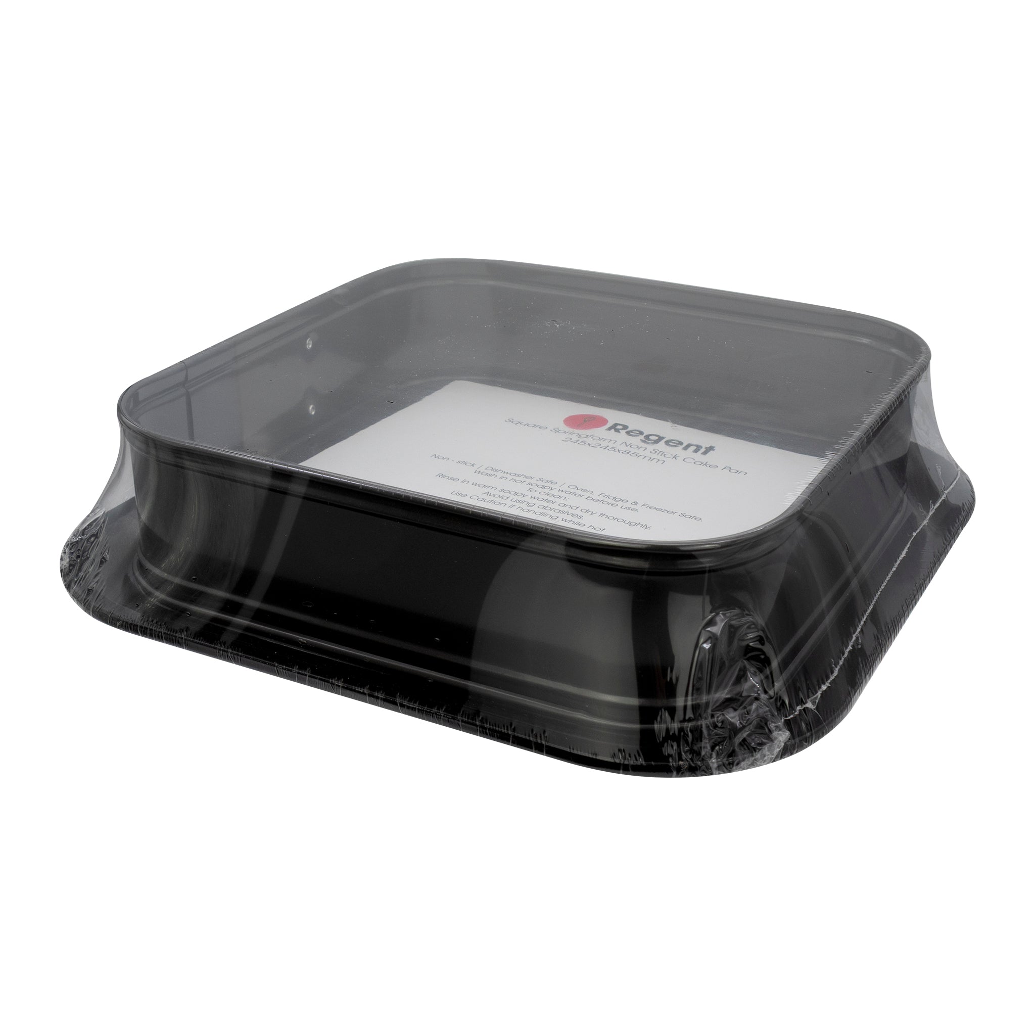 REGENT BAKEWARE SPRINGFORM SQUARE NON STICK CAKE PAN, 280X280X65MM