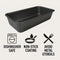 REGENT BAKEWARE LOAF PAN SMALL, (255X130X55MM)