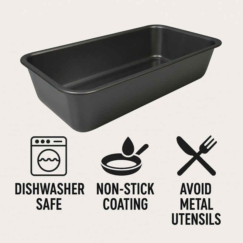 REGENT BAKEWARE LOAF PAN SMALL, (255X130X55MM)