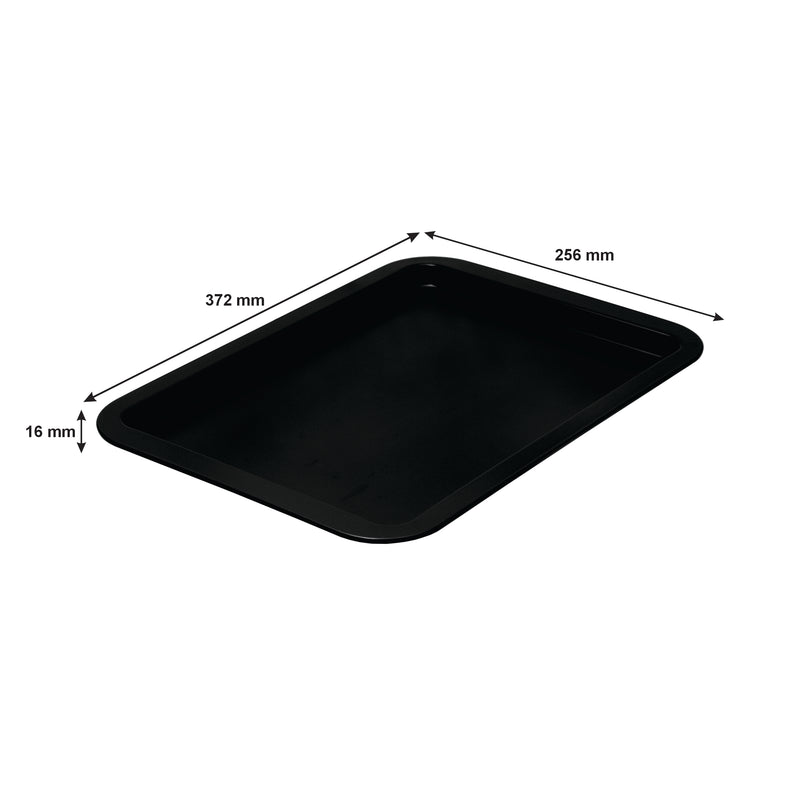 REGENT BAKEWARE BAKING TRAY RECT. MEDIUM, (372X256X16MM)