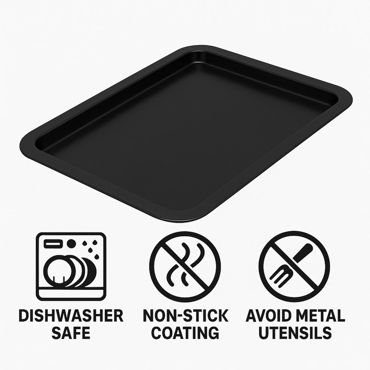 REGENT BAKEWARE BAKING TRAY RECT. LARGE, 425X285MM
