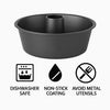 REGENT BAKEWARE CHIFFON CAKE PAN NON STICK WITH REMOVEABLE BASE, 245MM DIA