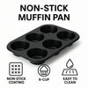 REGENT BAKEWARE JUMBO MUFFIN PAN 6 CUP, 320X215MM