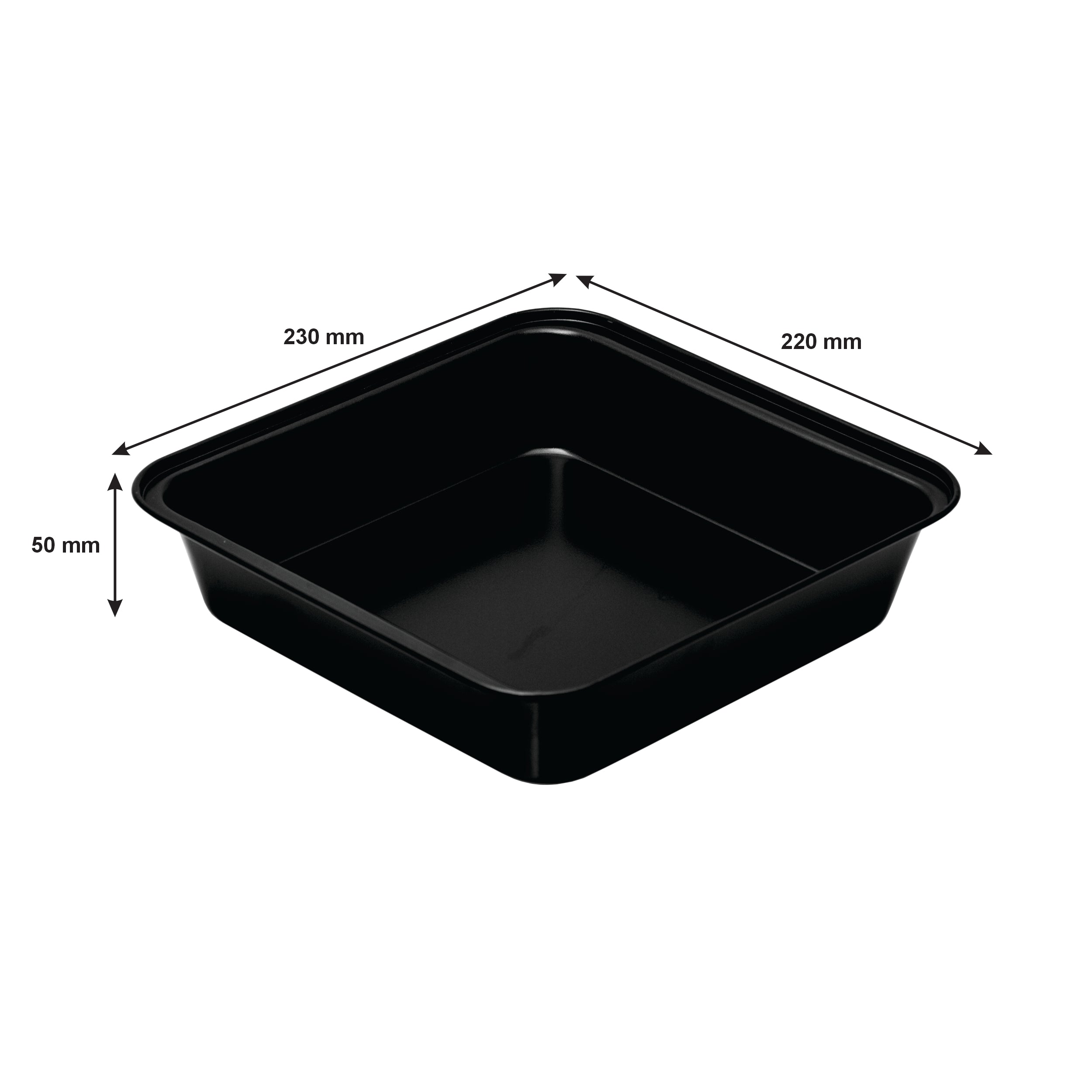 REGENT BAKEWARE CAKE PAN SQUARE, 230X220MM