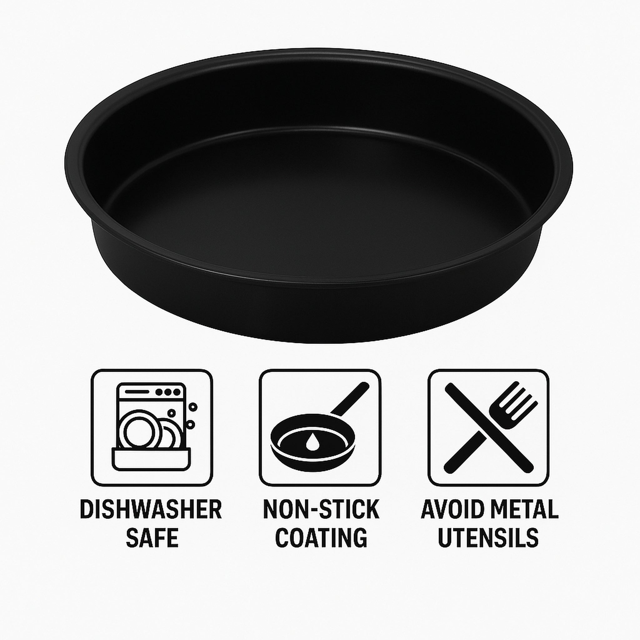 REGENT BAKEWARE CAKE PAN ROUND, 240MM DIA