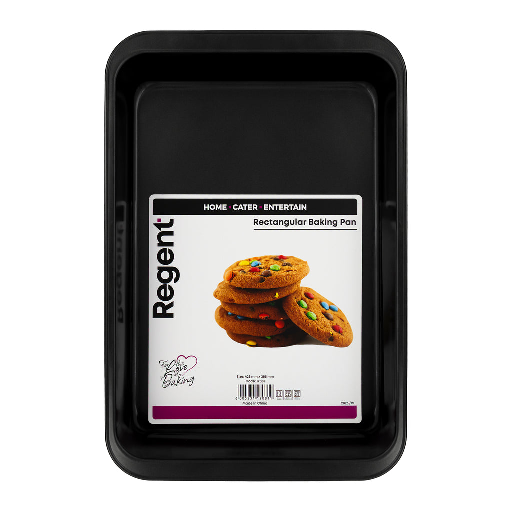 REGENT BAKEWARE BAKING PAN RECTANGULAR, 425X285MM