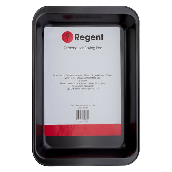 REGENT BAKEWARE BAKING PAN RECTANGULAR, (425X285X55MM)