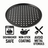 REGENT BAKEWARE PIZZA CRISPING PAN CARBON STEEL NON STICK COATED, 325MM DIA