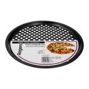 REGENT BAKEWARE PIZZA CRISPING PAN CARBON STEEL NON STICK COATED, 325MM DIA
