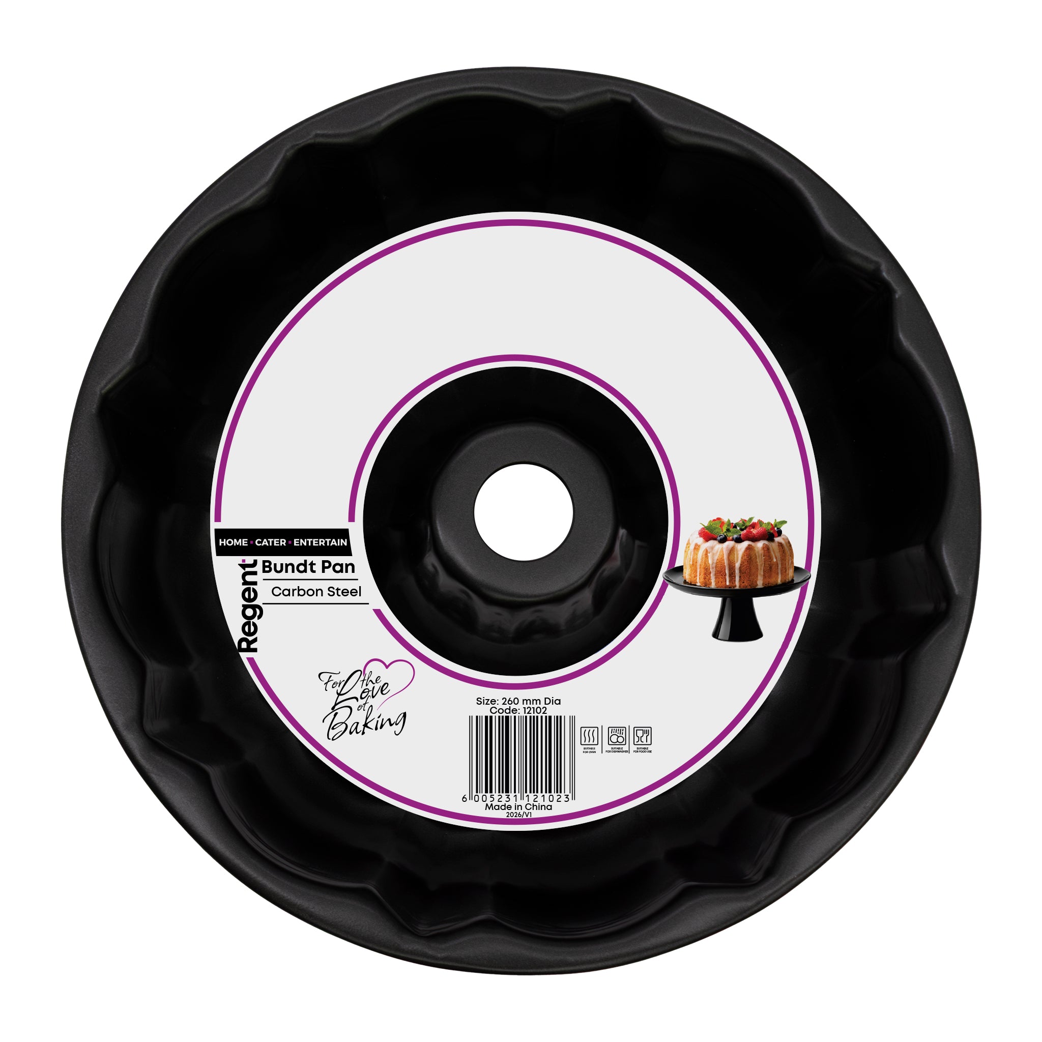 REGENT BAKEWARE BUNDT PAN
