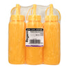 REGENT ROUND PLASTIC SAUCE BOTTLE YELLOW 6PK, 250ML