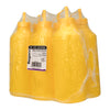 REGENT ROUND PLASTIC SAUCE BOTTLE YELLOW 6PK, 1LT