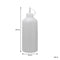 REGENT ROUND PLASTIC SAUCE BOTTLE WHITE 6 PACK, (1LT)