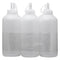 REGENT ROUND PLASTIC SAUCE BOTTLE WHITE 6 PACK, (1LT)