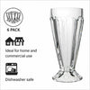 REGENT SODA/MILKSHAKE GLASSES 6PK, 400ML