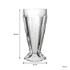 REGENT SODA/MILKSHAKE GLASSES 6PK, 400ML