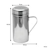 REGENT TALL DREDGE SHAKER WITH HANDLE ST STEEL, 475ML