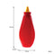 REGENT PLASTIC FLAT SQUEEZE BOTTLES ASST. COLOURS WITH CAPS 3 PACK, 500ML (140X80X215MM)