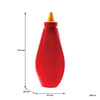 REGENT PLASTIC FLAT SQUEEZE BOTTLES ASST. COLOURS WITH CAPS 3 PACK, 500ML (140X80X215MM)