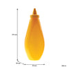 REGENT PLASTIC FLAT SQUEEZE BOTTLES ASST. COLOURS WITH CAPS 3PK, 500ML