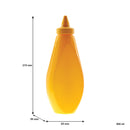 REGENT PLASTIC FLAT SQUEEZE BOTTLES ASST. COLOURS WITH CAPS 3 PACK, 500ML (140X80X215MM)