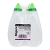 REGENT PLASTIC FLAT SQUEEZE BOTTLE OPAQUE WITH GREEN WITCH HAT CAP 6PK, 500ML