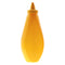 REGENT PLASTIC FLAT SQUEEZE BOTTLE YELLOW WITH WITCH HAT CAP 6 PACK, (500ML)