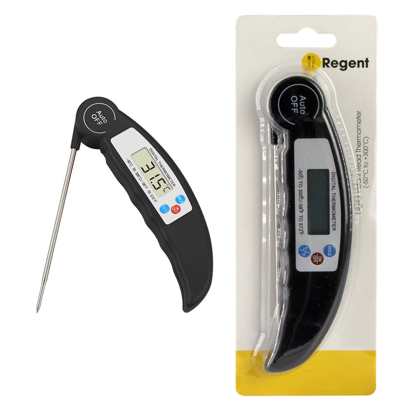 REGENT INSTANT READ DIGITAL THERMOMETER -50 DEG. C TO +300 DEG. C, (155X40X20MM)