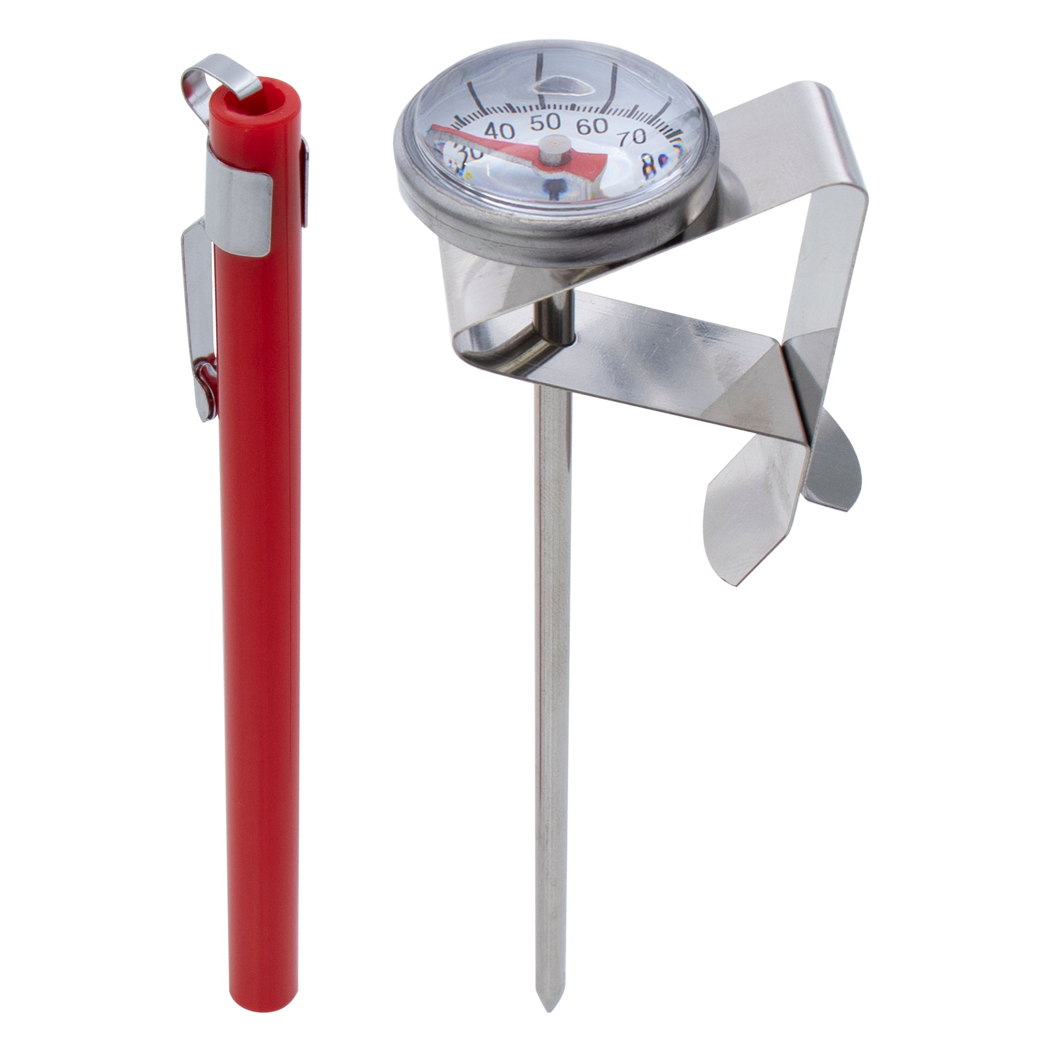 REGENT POCKET THERMOMETER -10DEG. C TO +110 DEG. C WITH COVER AND CLIP