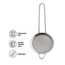 REGENT TEA STRAINER STAINLESS STEEL, 80MM DIA