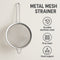 REGENT STRAINER ST STEEL, 200MM DIA