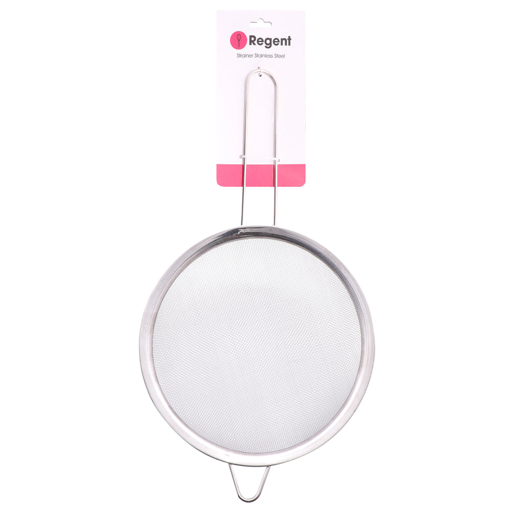 REGENT STRAINER STAINLESS STEEL, 200MM DIA