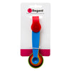 REGENT BAKEWARE MEASURING SPOON PLASTIC 5 PIECE SET COLOURS, (140X40X30MM)
