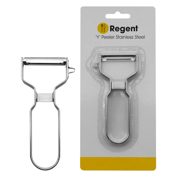 REGENT KITCHEN 'Y' PEELER STAINLESS STEEL, 131MM