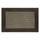 REGENT PLACE MATS WOVEN PVC BROWN WITH BORDER, 300X450MM
