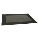 REGENT PLACE MATS WOVEN PVC BROWN WITH BORDER, 300X450MM