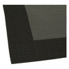 REGENT PLACE MATS WOVEN PVC BROWN WITH BORDER, 300X450MM