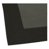 REGENT PLACE MATS WOVEN PVC BROWN WITH BORDER, 300X450MM