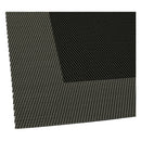 REGENT PLACE MATS WOVEN PVC BROWN WITH BORDER, 300X450MM