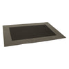 REGENT PLACE MATS WOVEN PVC BROWN WITH BORDER, 300X450MM