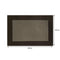 REGENT PLACE MATS WOVEN PVC BROWN WITH BORDER, 300X450MM